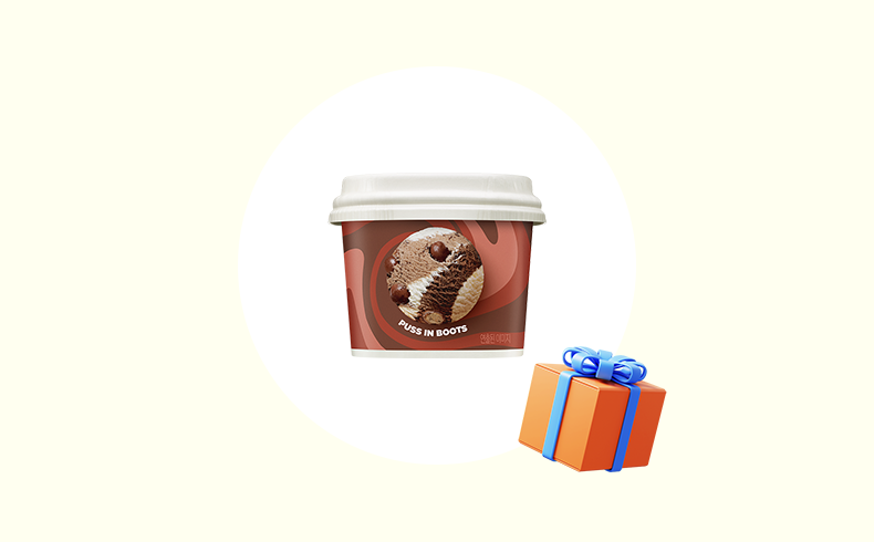 배스킨라빈스 블록팩 1개